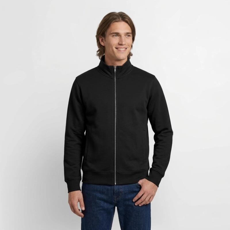 Felpa unisex con zip in cotone biologico di Stanley/Stella