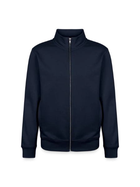 Unisex Organic Zip Sweatshirt by Stanley/Stella - navy - Front