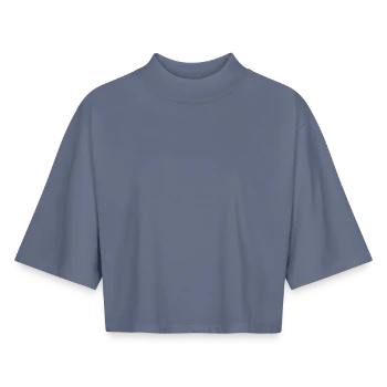 T-shirt femme coupe boxy recyclé manches mi-longues Stanley/Stella