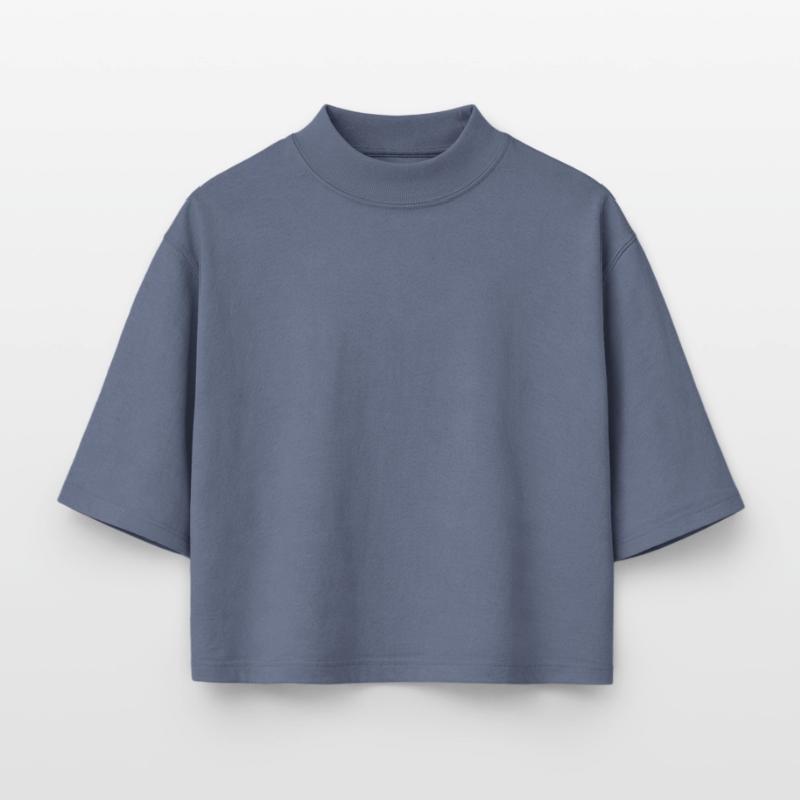 Dam boxy T-shirt i återvunnen bomull med halvlånga ärmar Stanley/Stella