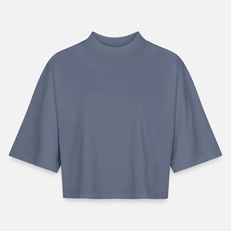 Dames boxy T-shirt van gerecycled katoen met halflange mouwen Stanley/Stella
