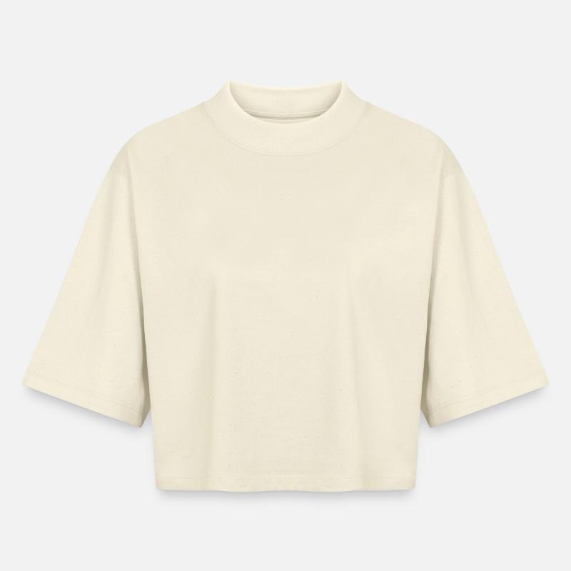 T-shirt femme coupe boxy recyclé manches mi-longues Stanley/Stella