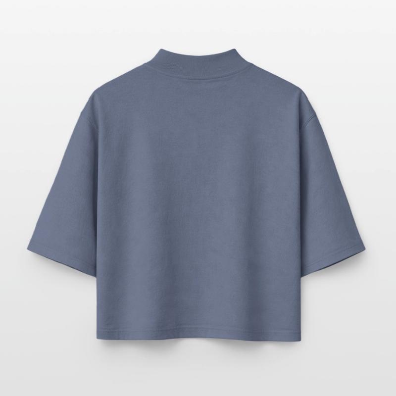 T-shirt femme coupe boxy recyclé manches mi-longues Stanley/Stella