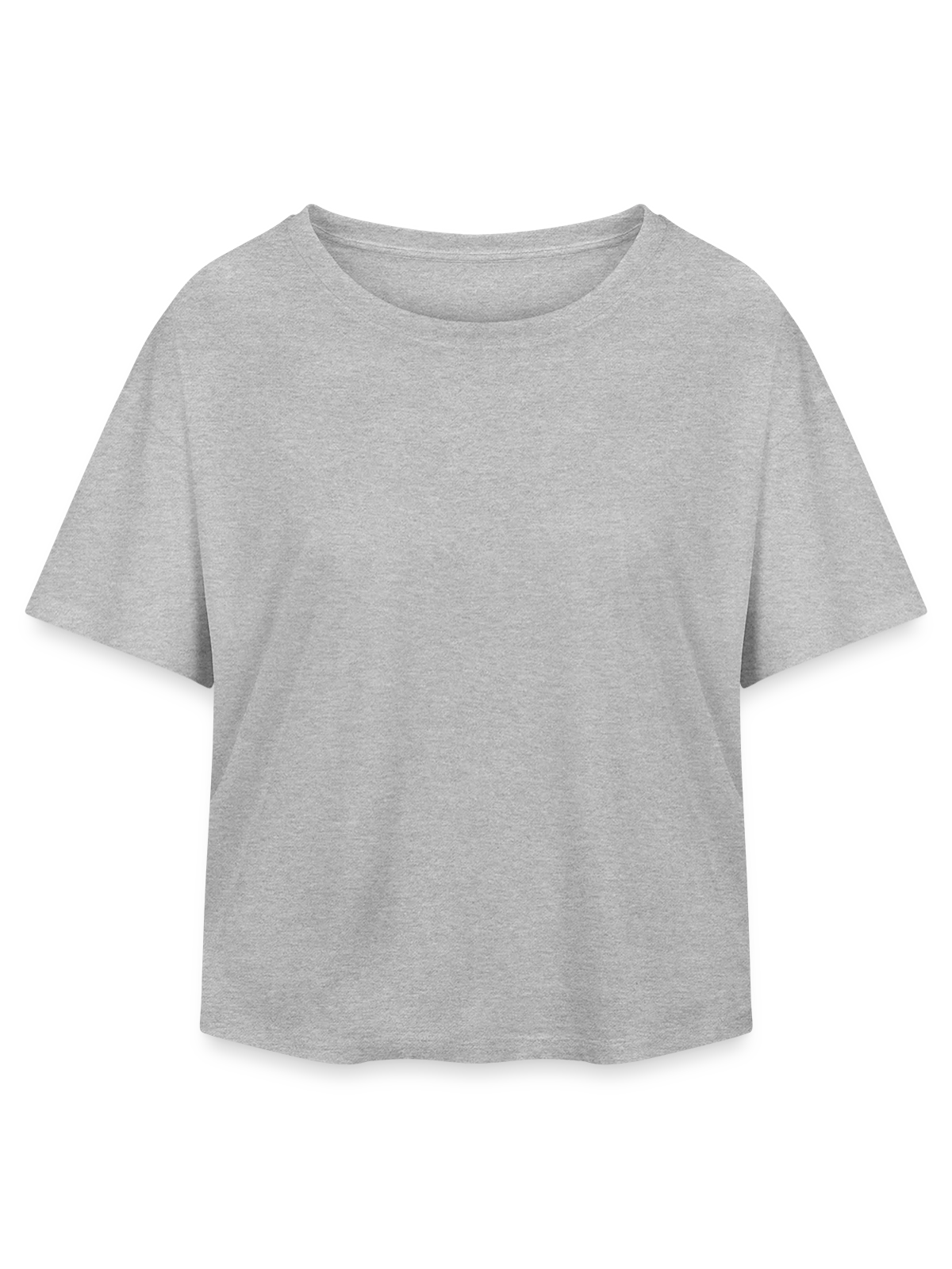 Relaxed Fit Women's Modal Cotton T-Shirt by Stanley/Stella - heather grey - Front