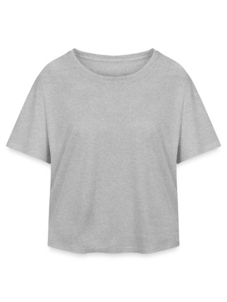 Relaxed Fit Women's Modal Cotton T-Shirt by Stanley/Stella - heather grey - Front