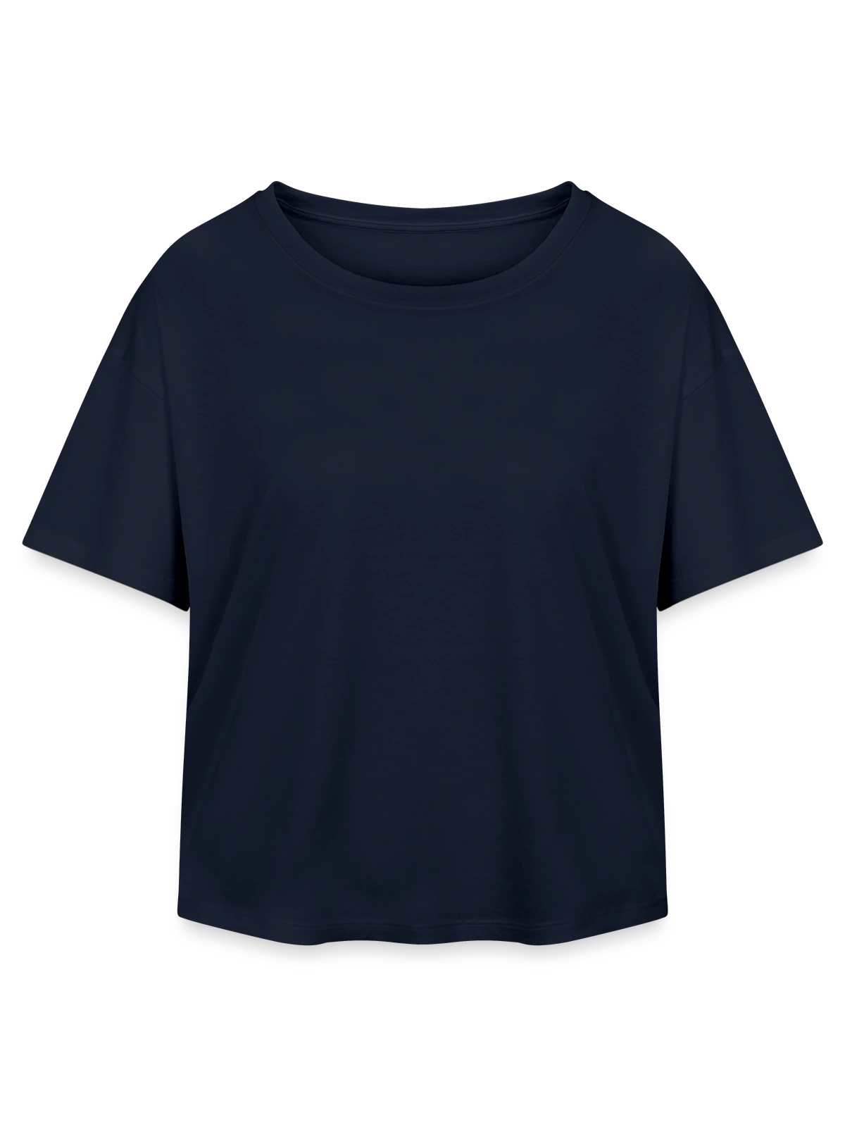 Relaxed Fit Women's Modal Cotton T-Shirt by Stanley/Stella - navy - Front