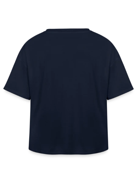 Relaxed Fit Women's Modal Cotton T-Shirt by Stanley/Stella - navy - Back