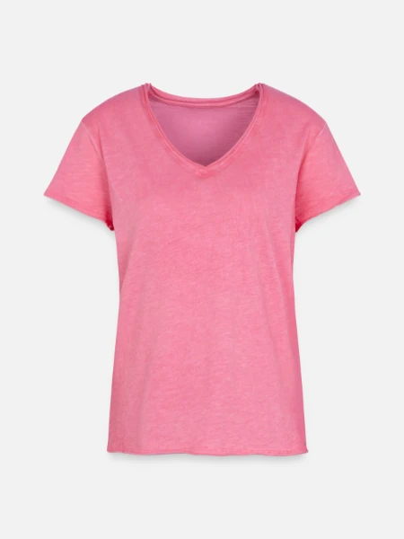 Frauen Vintage T-Shirt - Altrosa - Vorne