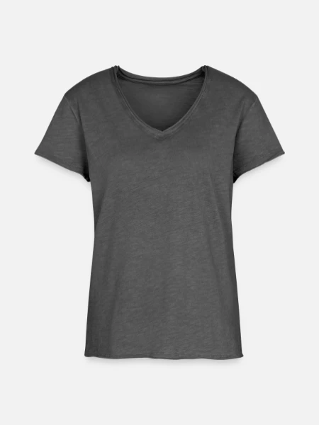 Frauen Vintage T-Shirt - Vintage Schwarz - Vorne