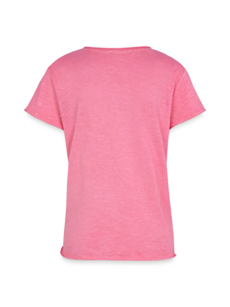 Frauen Vintage T-Shirt - Altrosa - Hinten