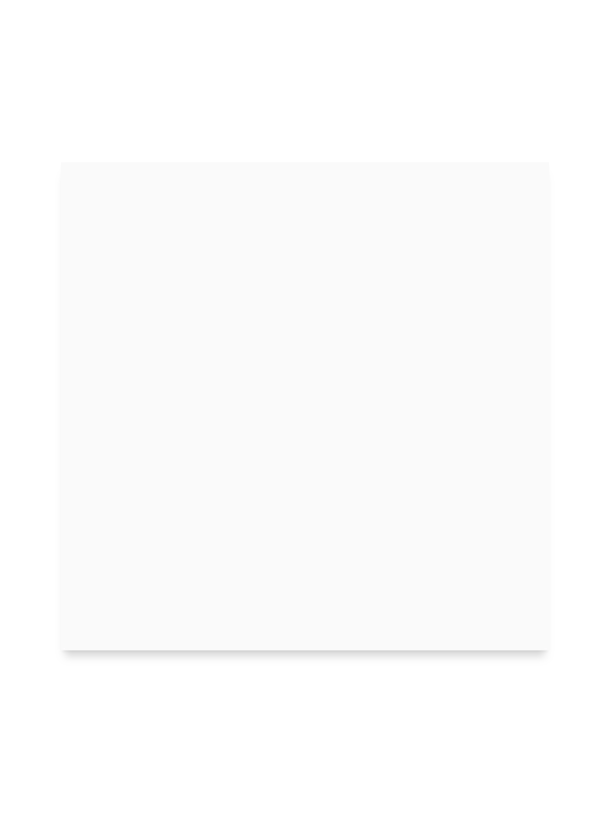 Sticker size XL (35 x 35 cm) - white matte - Front