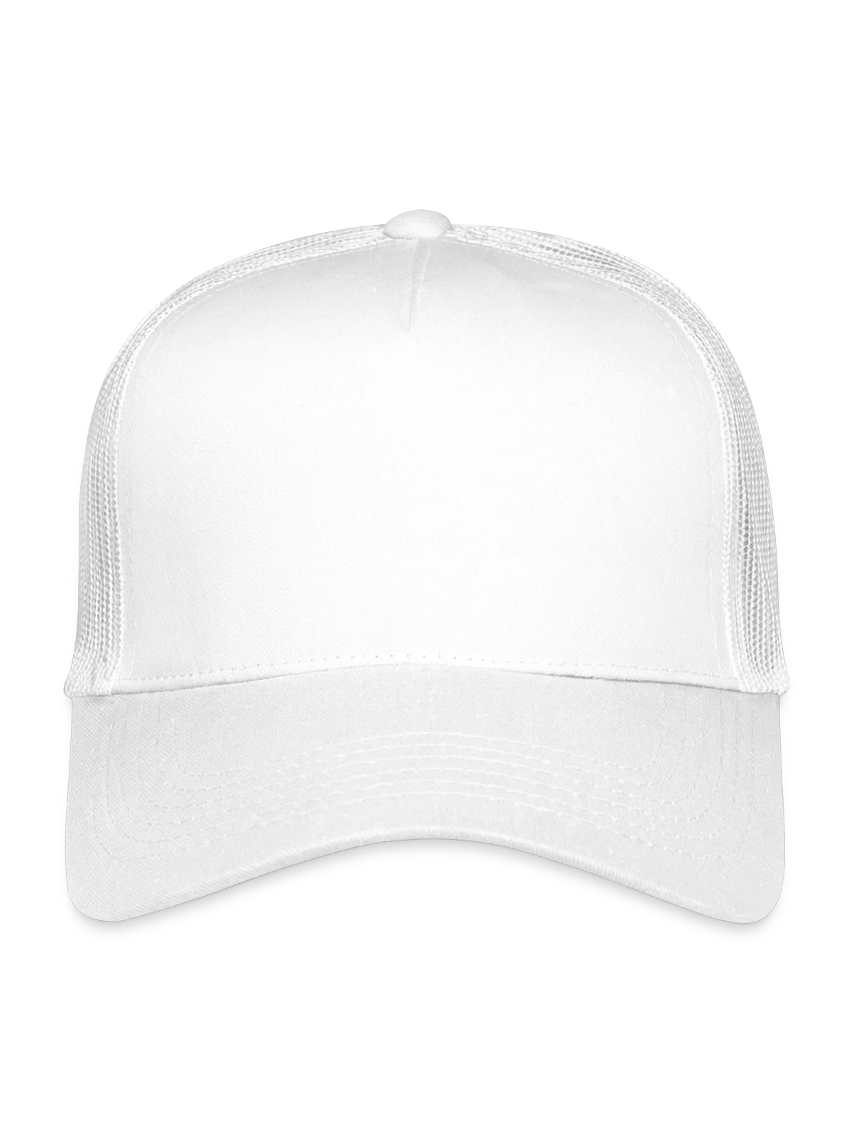 Kids’ Trucker Cap - white - Front