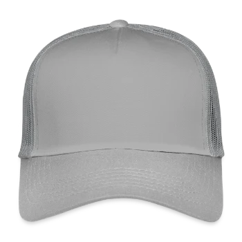 Kids’ Trucker Cap - light grey - Front
