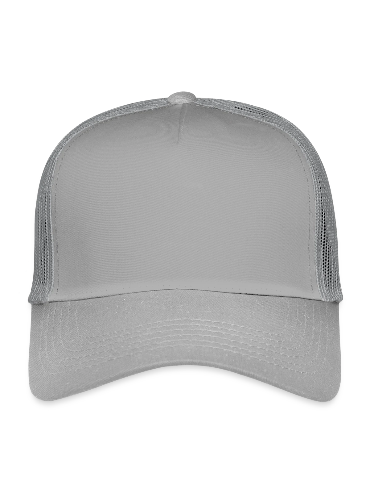 Kids’ Trucker Cap - light grey - Front