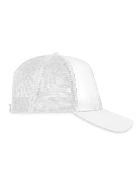 Kids’ Trucker Cap - white - Right