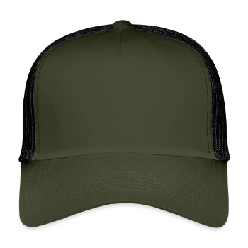 Kids’ Trucker Cap - olive/black