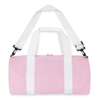 Recycled Duffel Bag - pink/white - Back