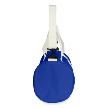 Recycled Duffel Bag - bright royal/off white - Right