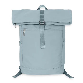 Laptop Backpack - ice blue - Front