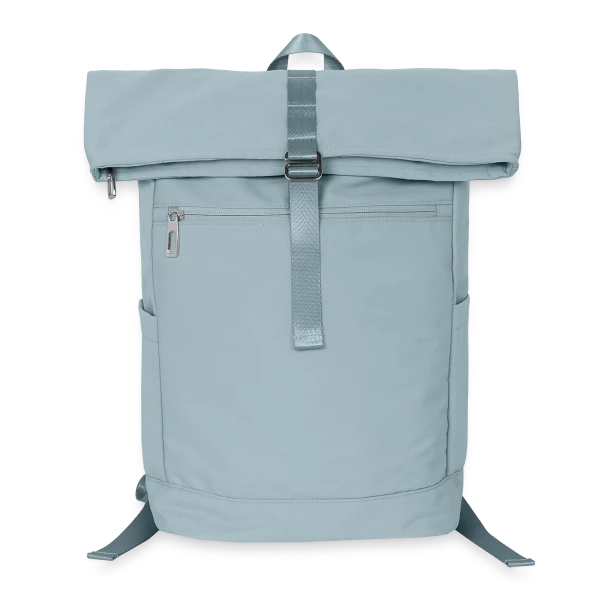 Sac à dos ordinateur personnalisé - Aperçu en couleur bleu glacier