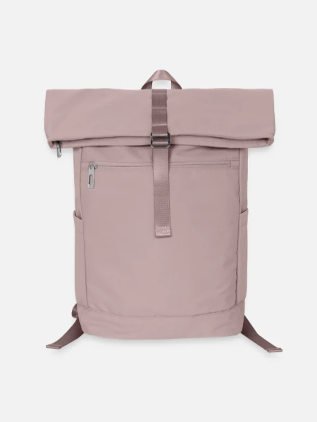 Laptop Backpack - old pink  - Front