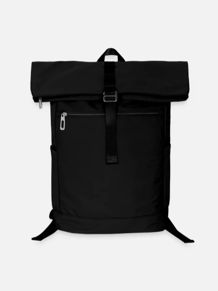 Laptop Backpack - black - Front