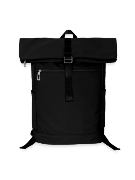 Laptop Backpack - black - Front