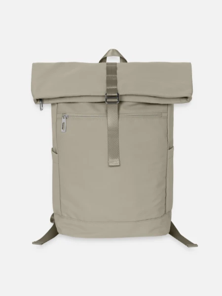 Laptop Backpack - sand beige - Front