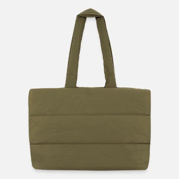 Puffer shoppingtaske quiltet design