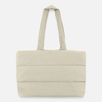 Puffer shoppingtaske quiltet design