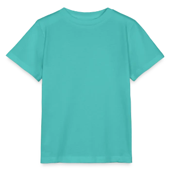 T-shirt bio MINI CREATOR Stanley/Stella Enfant - bleu piscine - Devant