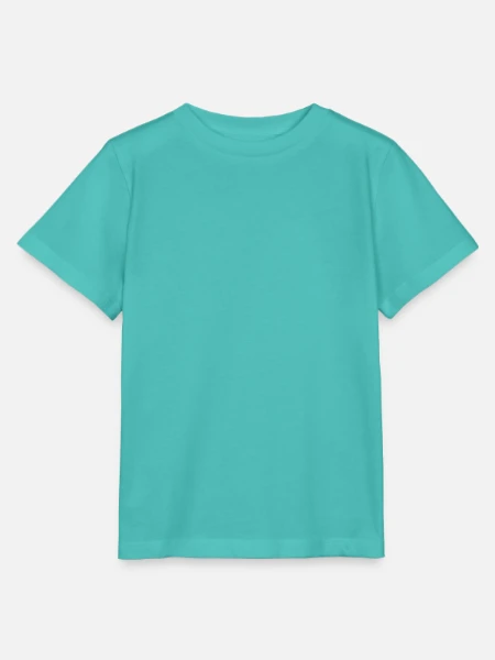 T-shirt bio MINI CREATOR Stanley/Stella Enfant - bleu piscine - Devant