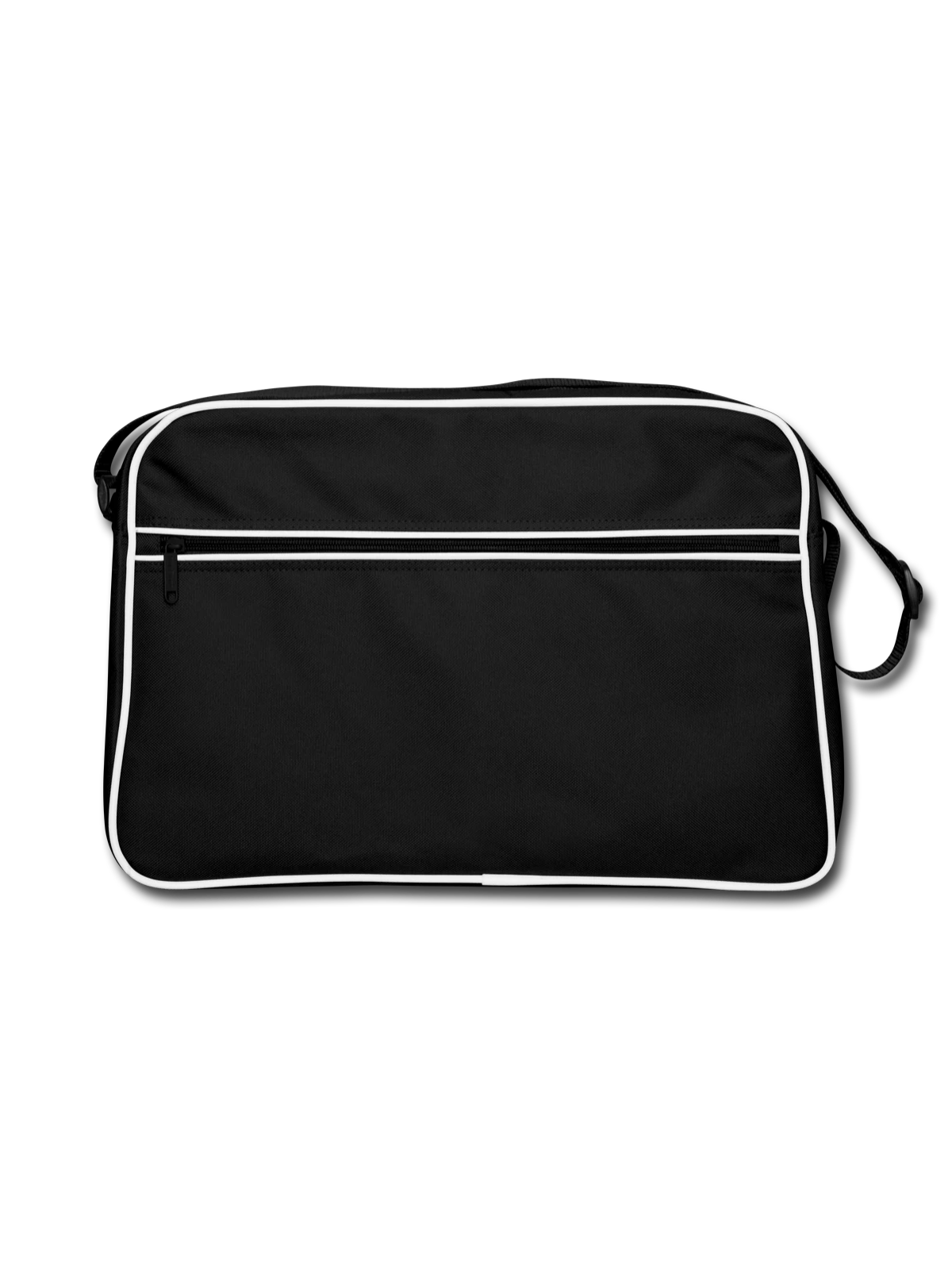 Retro Bag - black/white - Front