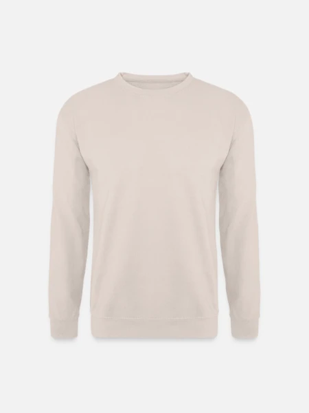 Unisex Pullover - Sand - Vorne