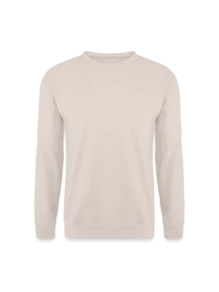 Unisex Pullover - Sand - Vorne