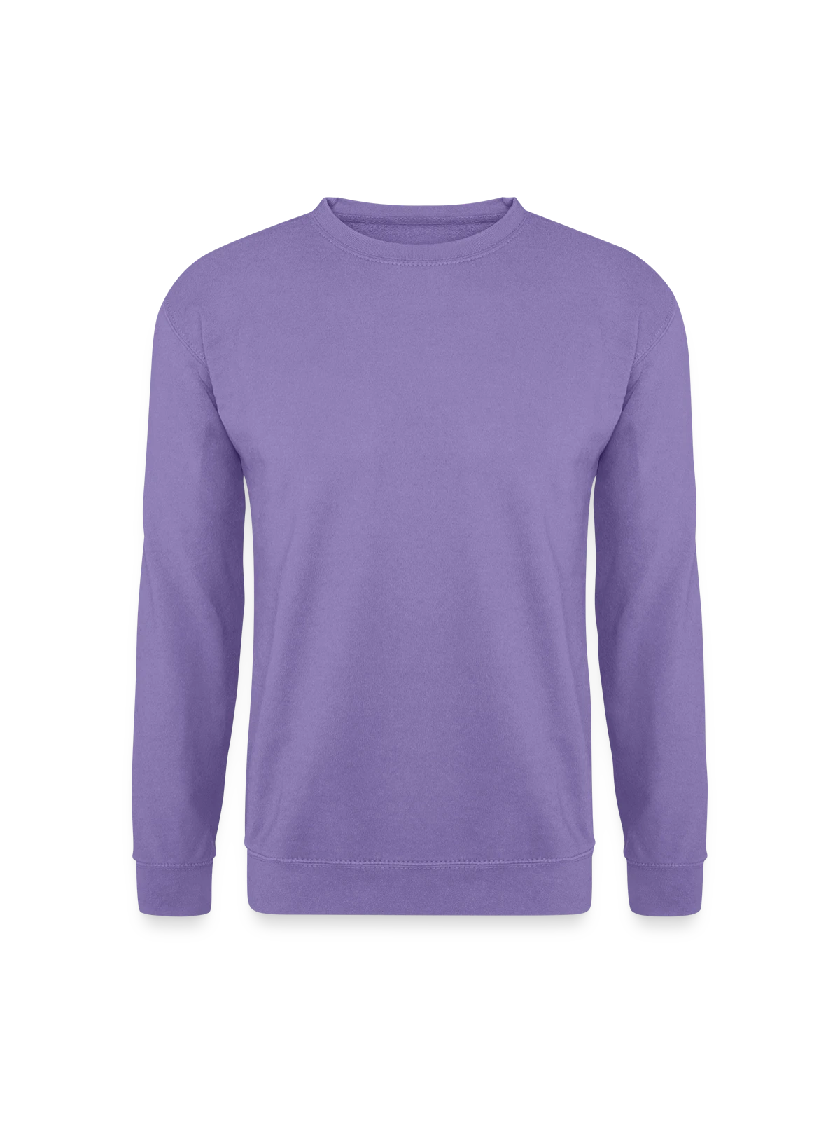 Sweat-shirt Unisexe - lavande - Devant