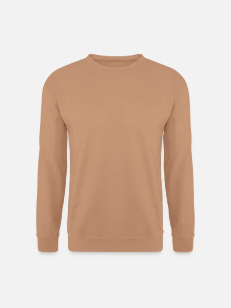 Unisex Pullover - Mocca - Vorne