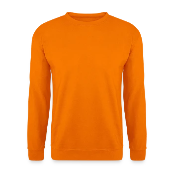 Unisex Sweatshirt - orange - Front