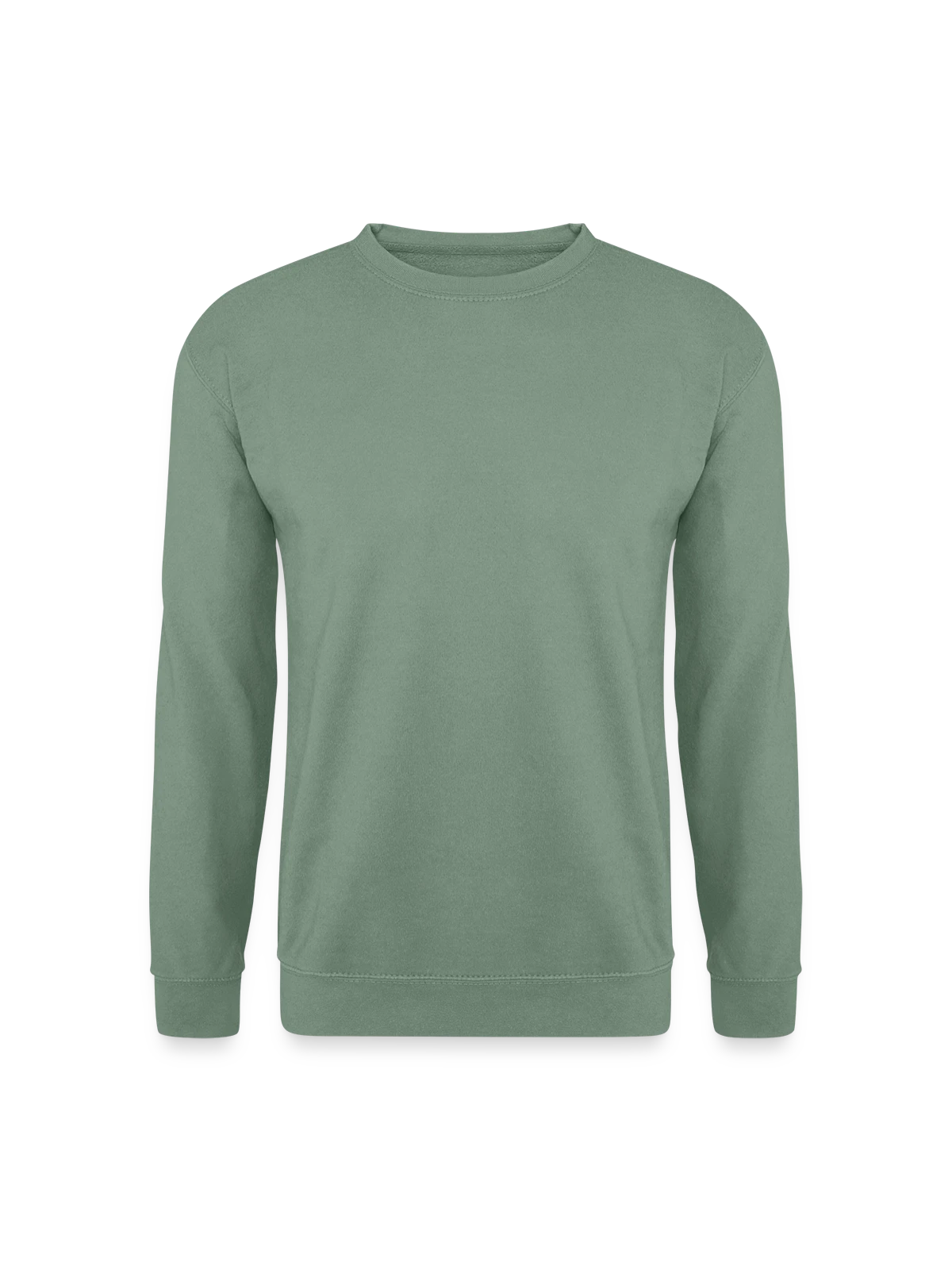Unisex Sweatshirt - steel green - Front
