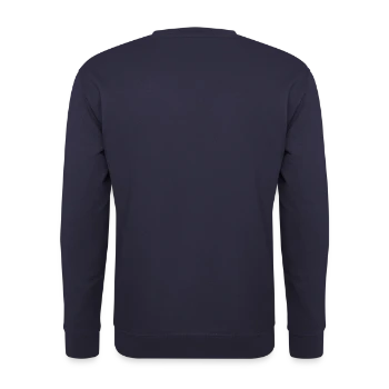 Unisex Pullover - Navy - Hinten - Michal (187cm)