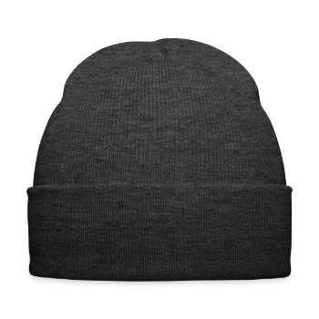 Embroidered Winter Hat - asphalt - Front - Liam (192cm)