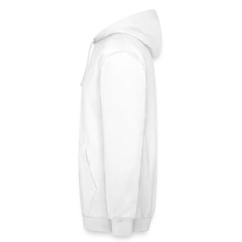 Unisex Aktions-Hoodie - Weiß - Links - AI Model Male 185 dark (185cm)
