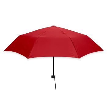 Parapluie standard - rouge - Dos