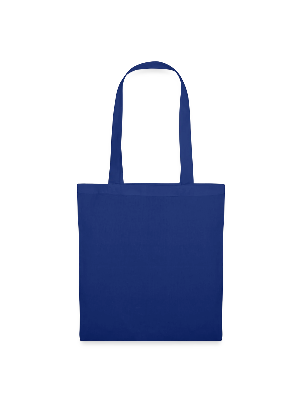 Sac en tissu - bleu royal - Devant