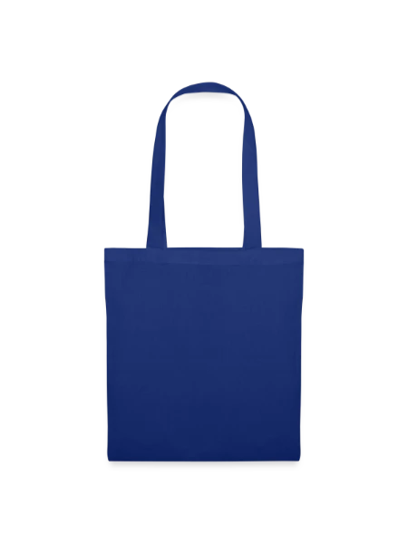 Sac en tissu - bleu royal - Devant