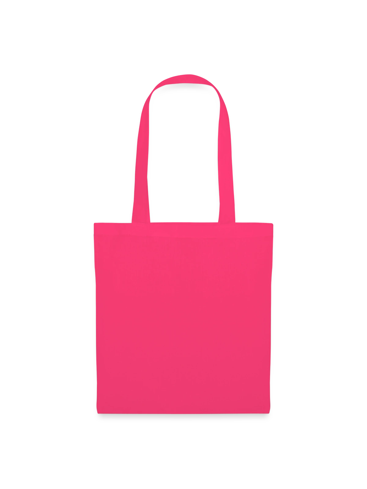 Sac en tissu - rose azalée - Devant