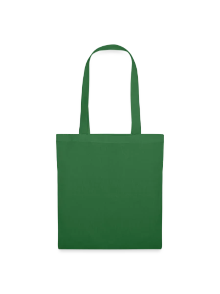 Sac en tissu - vert sapin - Devant