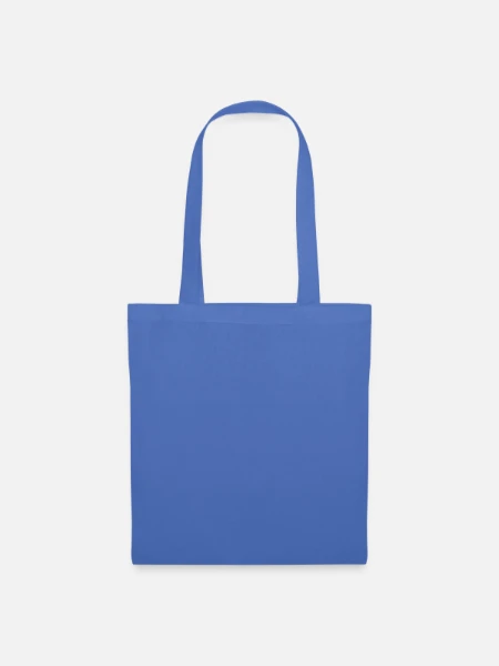 Sac en tissu - bleu pâle - Devant