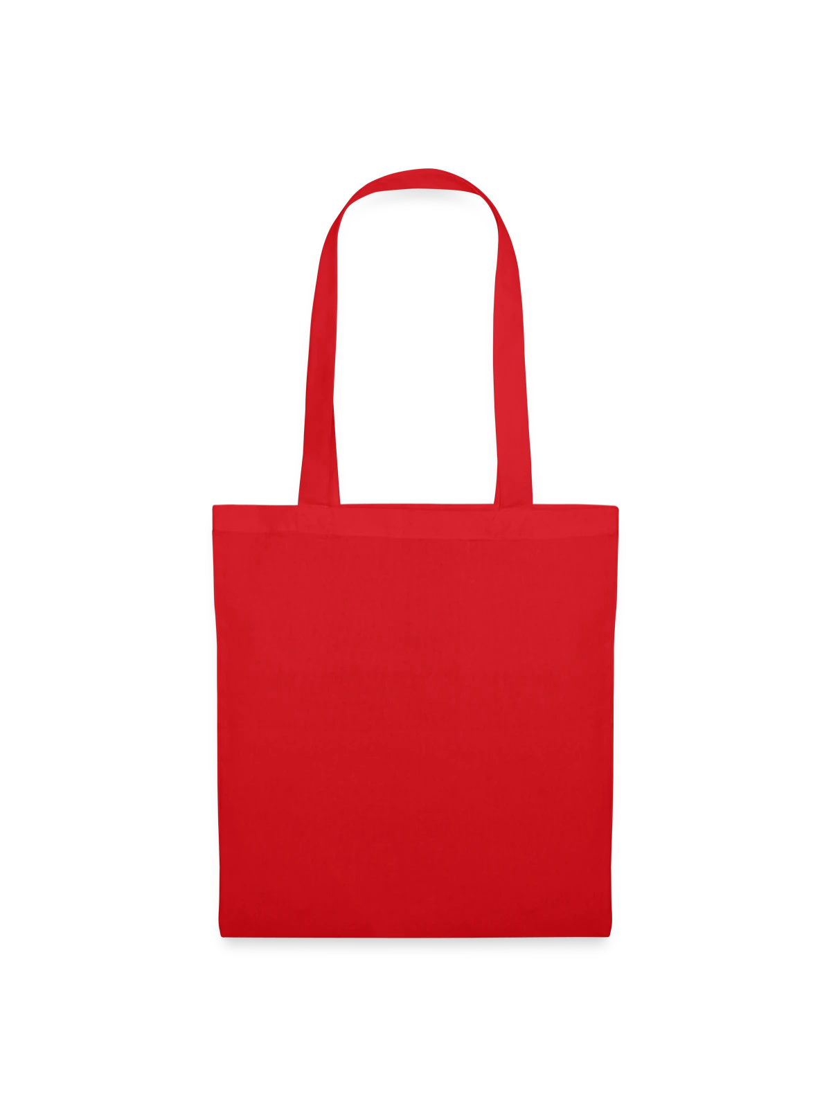 Sac en tissu - rouge - Devant