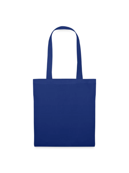 Sac en tissu - bleu royal - Dos